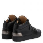 KRISS - 黑色 - Mid_top_sneakers